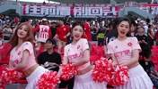 战斗吧辽宁队！辽宁铁人啦啦队颜值在中甲赛场也是天花板级别的